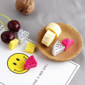 10pcs Fresh Fruits Banana Pineapple Dragon fruit Resin Charms DIY Craft fit for Bracelet Jewelry Earring Accessory handmade