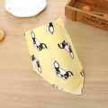 2021 Baby Cotton Bibs Cartoon Cute Saliva Towel Infant Burp Cloths Baby Feeding Smock Baby Feeding Accessories Soft Baby Stuff