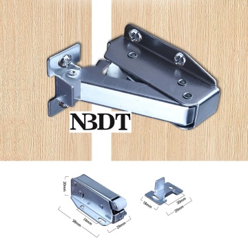 10Pcs Steel Nylon Roller Catcher Touch Latch Loft Door Catch Hatch Push Latch Auto Sprung Cupboard Push To Open