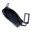 Portable Leather Cosmetic Bag Women Fashion Party Makeup Bag with Mirror Small Organizer Travel Make Up Pen Lipstick Brush Pouch