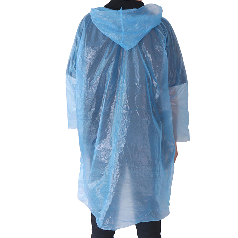 10PCS Disposable Raincoat Adult Emergency Waterproof Hood poncho Travel Hiking Camping Rain Coat Unisex Rainwear