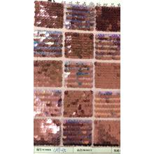 Square Grid Sequin Mesh Embroider Fabric