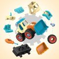 Nut Disassembly Tools Toy Drill Truck Excavator Bulldozer Child Pretend Play Boy Creative Tool Education Gifts For Boy Car Model