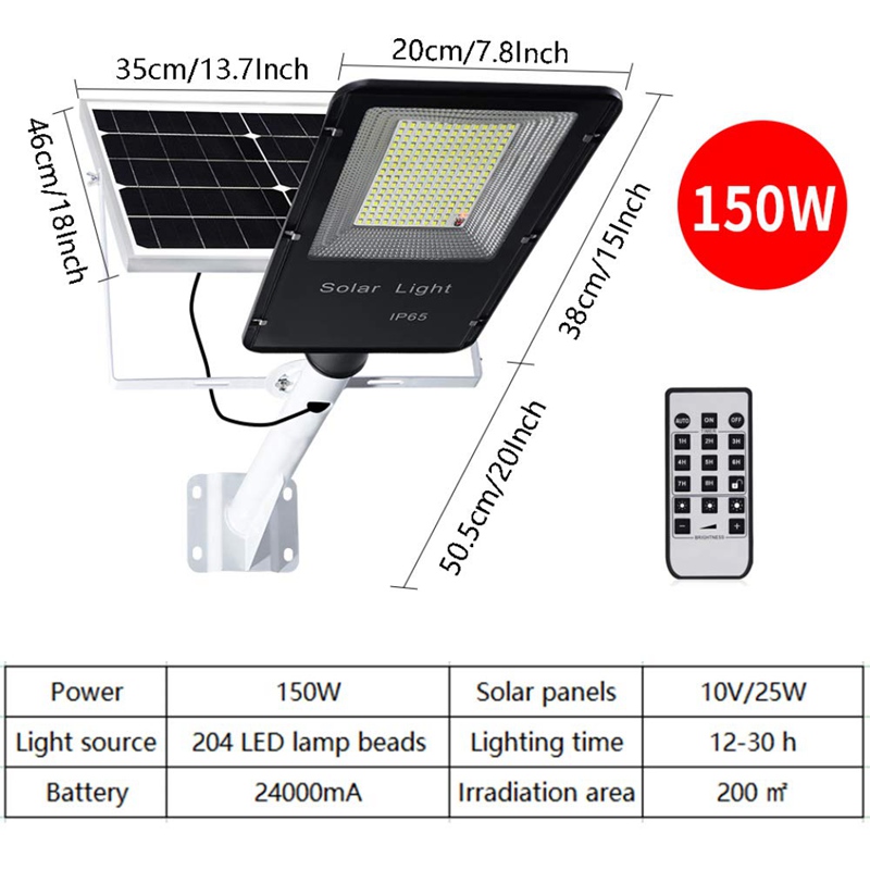 150w Solar Led Street Light