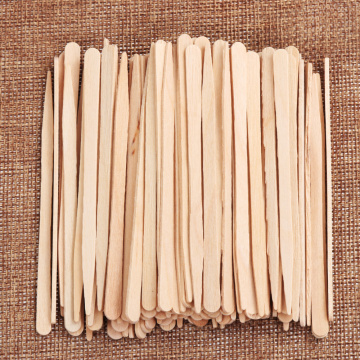 100 Pcs Disposable Waxing Wax Wooden Bamboo Sticks Spatula Tongue Depressor Kit Hair Removal Cream Depilatory Beauty Tool