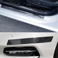 Carbon Fiber Auto Bumper Strip Car Stickers Protector Car Door Sill Scratchproof Sticker Protective Car Exterior Accessories