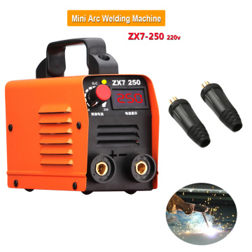 220v Portable Mini Arc Welding Machines IGBT DC Inverter ARC Welder LCD Display Handheld Electric Welders Adjust 20-250A Current