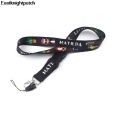 Famous movie leon character lanyard for key in mobile phone strap necklace card holders webbing ribbons keychain keyring E0854