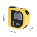 Mini Handheld Rangefinder Electronic Laser Distance Meter 18M Digital Tape Measure Area Angle Ruler Tester Tool
