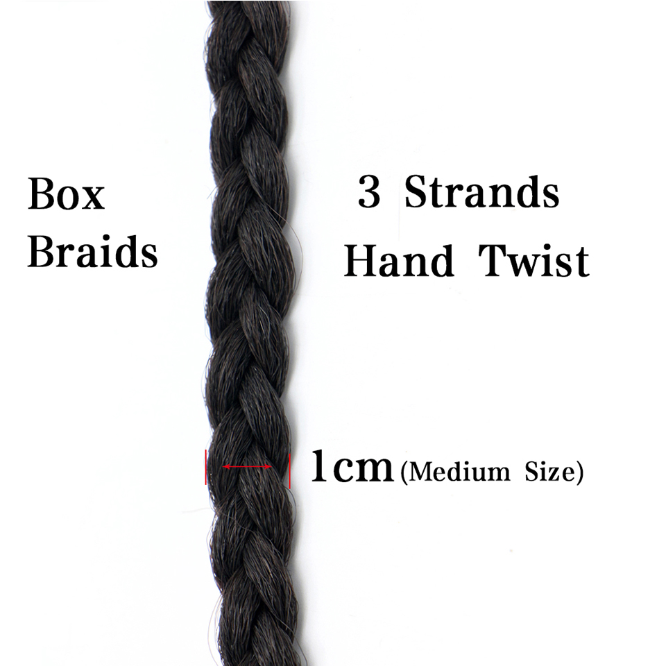 Feibin Twist Crochet Box Braid Hair Extensions For Afro Women Braiding Hair Free Shipping