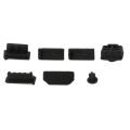 7Pcs HDMI Dust Plug Silicone Dust Proof Cover Stopper Dustproof Case Kits for XBOX-ONE X Gaming Console