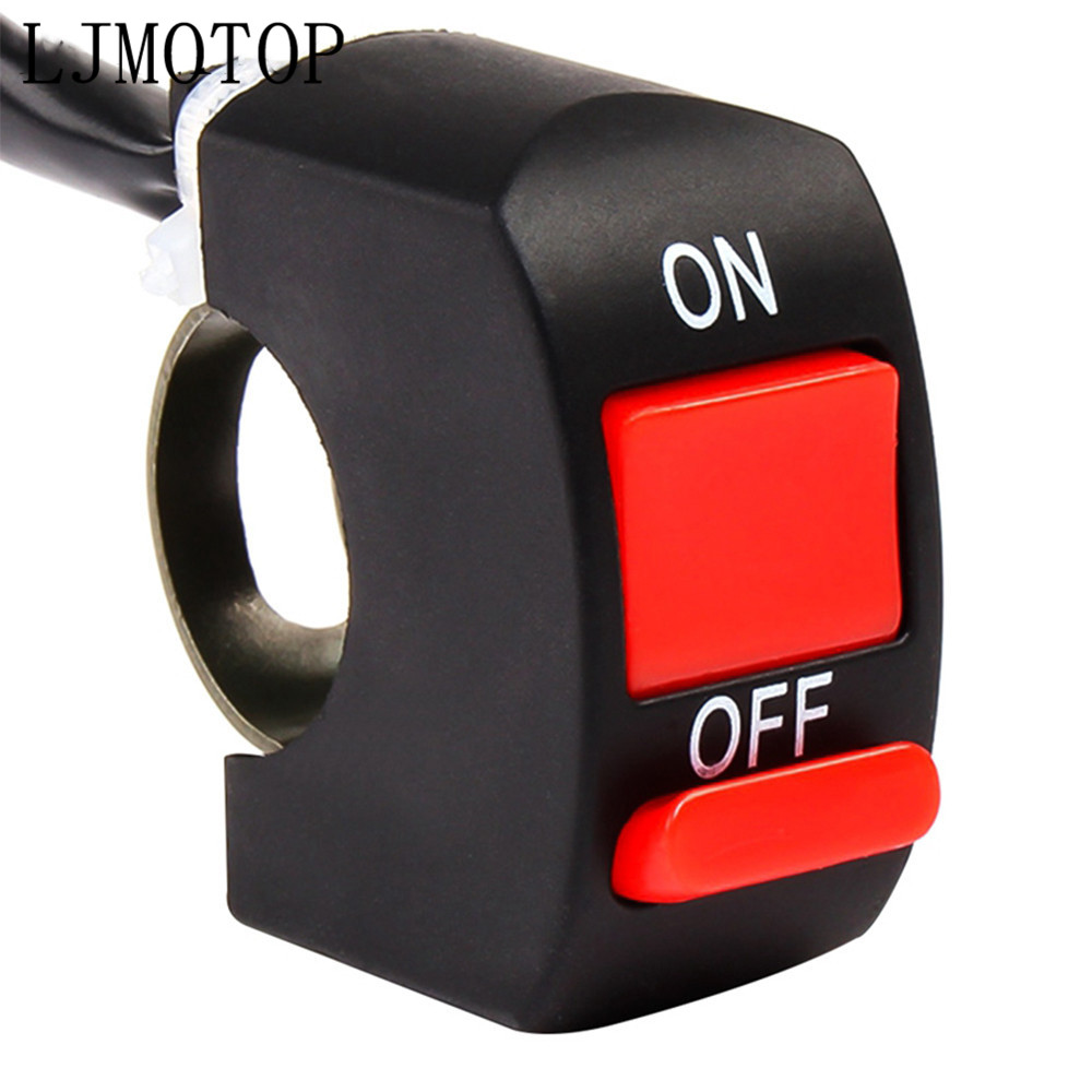 Universal Motorcycle Switches Connector Handlebar Switches ON/OFF Button For Honda CB650F VT1100 GROM MSX125 msx 125 forza 300