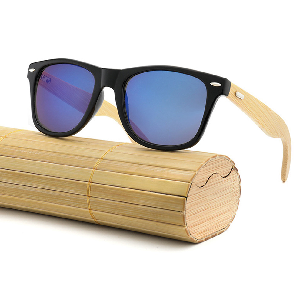 New Fashion Brand Design Wood Men Bamboo Sunglasses Women Sun Glasses Boy Sport Goggles Glasses Girls Eyewear Oculos De Sol #W1