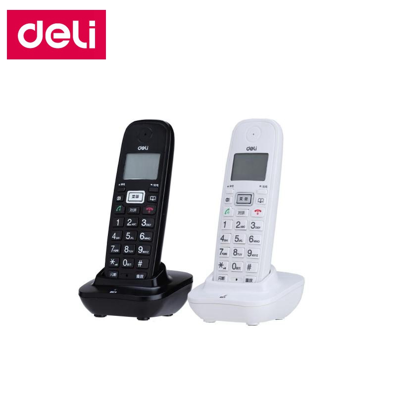 [ReadStar]Deli 776 Cordless Extension telephone office home extension telephone caller ID display work with 791 mother telephone