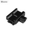 1PC Quick Release Scope Mount Adapter Riser Mount 4 picatinny slots Riser Rail Bracket for 20mm Rail Dovetail extend rise mount