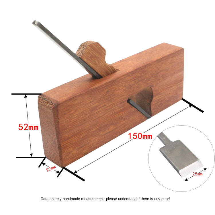 1Pcs Portable 150mm Woodworking Planer Adjustable Manual Wood Planer Planing Hand Plane Carpenter Hand Tool Woodworking Tools