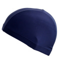Outdoor indoor sports cap solid color polyester swimming cap sport cap