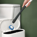 Disposable Toilet Brush Holder With Cleaning System Household No Dead Angle Cleaning Brush Sets For Bathroom Accessories