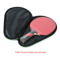 Huieson Table Tennis Racket Container Bag Gourd Shape for FL Handle Racket 4-7 Balls Big Capacity Table Tennis Case