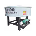 Small Mixer JW1000 Concrete Pan Mixer