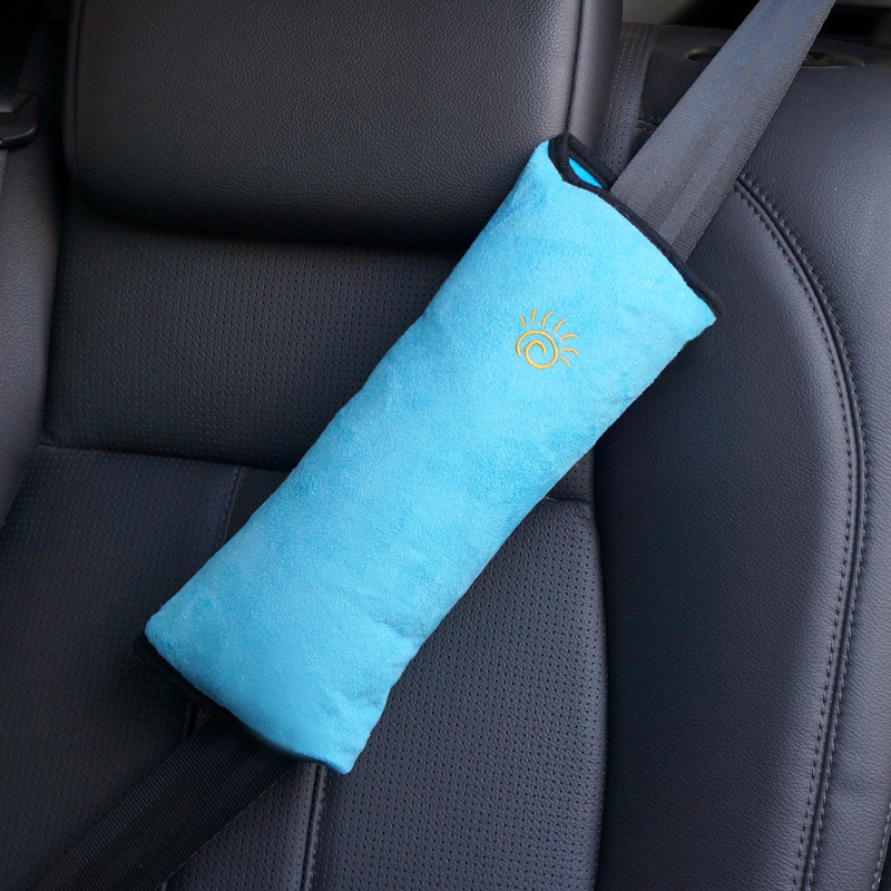 Children Car Seat Safety Belt Shoulder Pad Car Soft Headrest Cushion Neck Pillow Seat Belt Pad Child Protection Car Accessories