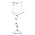 Fancy Red Wine Goblet Wine Cocktail Glasses 100ml Rose Flower Shape Wine Glass P Q1JA