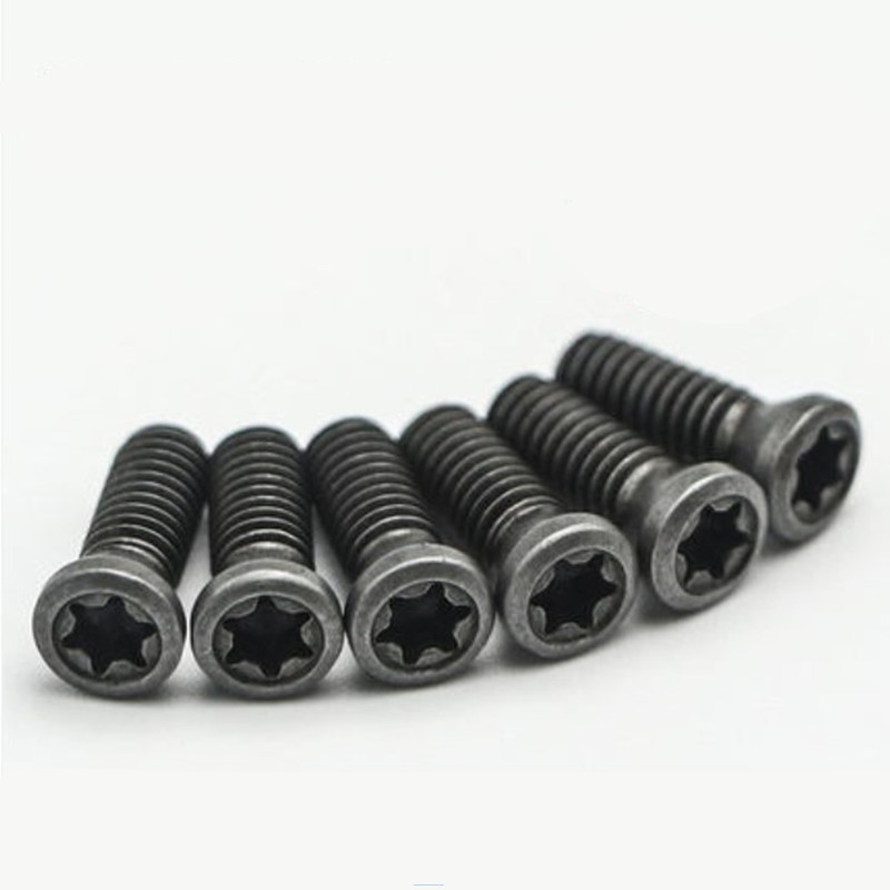 20-50pcs M1.6 m1.8 m2 m2.2 m2.5 m3 m3.5 m4 M5 M6 CNC Insert Torx Screw for Replaces Carbide Inserts CNC Lathe Tool