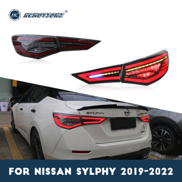 HCMOTIONZ Tail Lights For Nissan Sylphy/Sentra/Pulsar 2019-2022