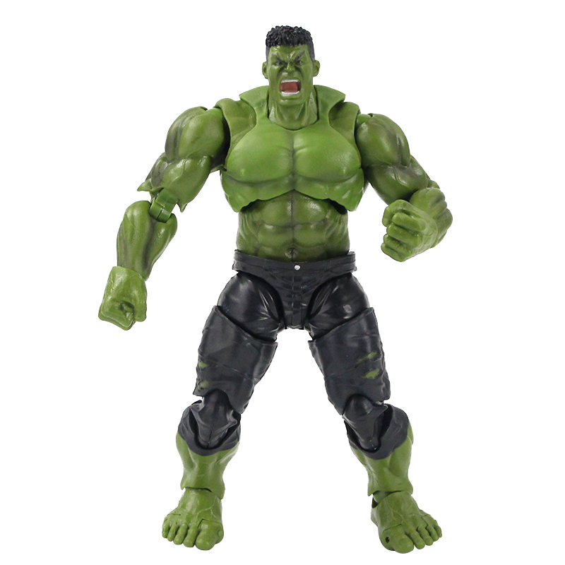 Infinity War Avengers Action Figure Hulk Thor with Hammer Axe Model Toys Birthday Gifts