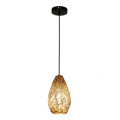 Mini Pendant Light Indoor Glass Shade Hanging Lamp
