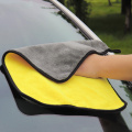 30x30/60CM Car Wash Microfiber Towel Car Cleaning Thickened Drying Cloth Car Care Cloth Detailing Double-sided Car Wash Towel