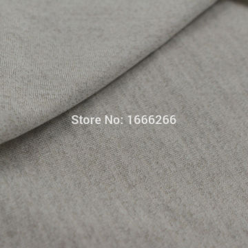 Bamboo charcoal fiber knitted plain fabric