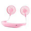 Portable Fan Hands-free Neck Band Hands-Free Hanging USB Rechargeable Dual Fan Mini air conditioner/cooler Fan for Room