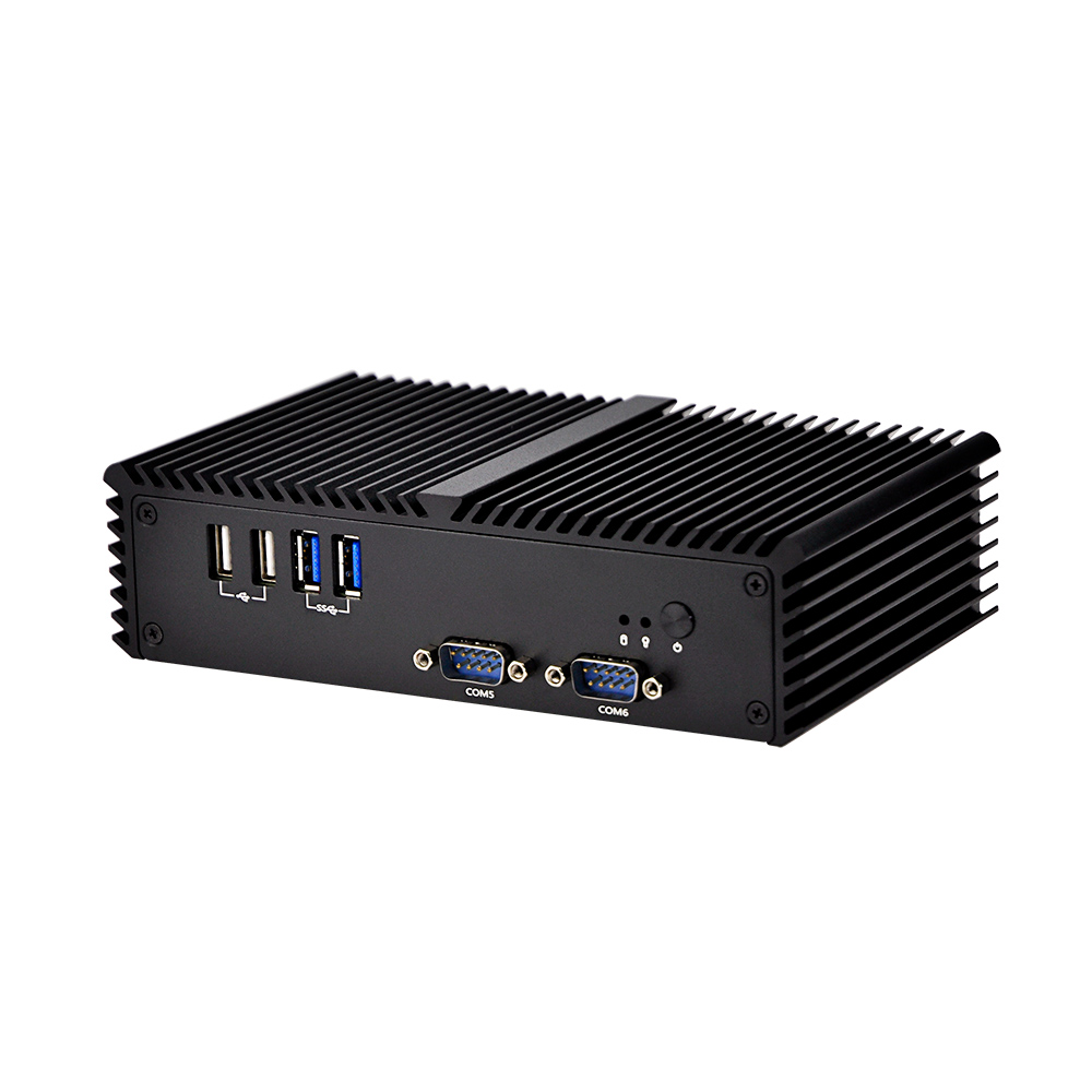 Qotom Mini PC Fanless Q350P with Core i5-4200U Processor ,RS485 VGA Option ,WIFI,3G/4G KIOSK IPC