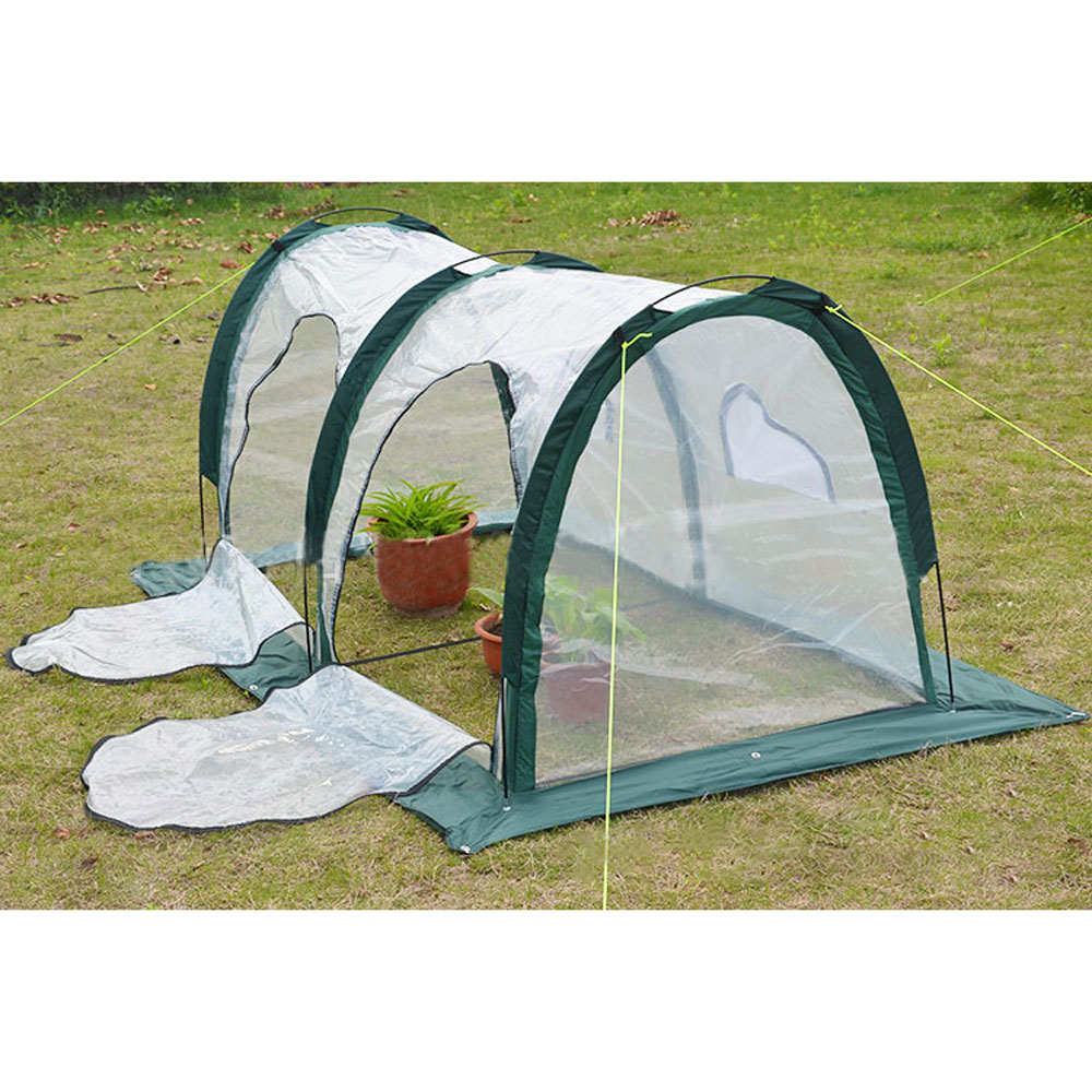 2 Meters Garden Seeding Tunnel Tent Protects Plants Crops Flowers Anti Flies Bugs Insects Garden Tunnel Cloche Gard Accessories