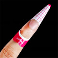 100Pcs Widen Plane Adhesive Nail Form For Acrylic/UV Gel Nail Tips Nail Extension Nail Art Guide Form