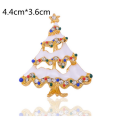 Christmas tree Brooch Colorful Tree Enamel badge pin