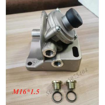 PL270 PL420 housing cover truck parts turbochager diesel engine fuel filter separator head Base with pump M16*1.5