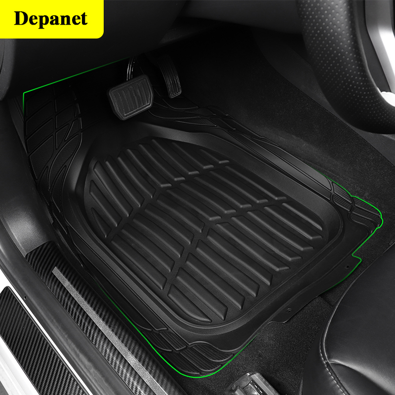 Universal Car Floor Mats Carpet Luxury Footbridge Rubber Eva Mats In the Car For Hyunda BMW Tesla Kia Lada Volkswagen Chevrolet