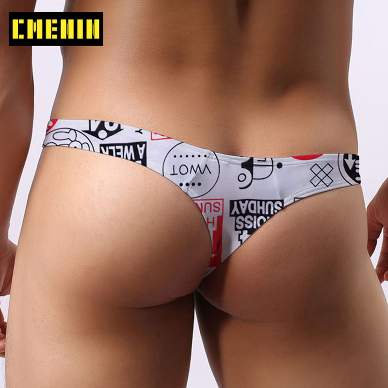 New Arrival Gay Men Sexy Underwear Thong Men Jockstrap Patchwork Man thong Mens Thongs And G strings Sexi AD7301