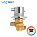 Concealed Brass Thermostatic Mixer for Shower System Water Temperature Control Faucet Control Valve Bathroom Faucet Valve G 1/2"
