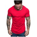 Plus Size T shirt Men Fashion Streetwear Casual Short Sleeve Quick-dry Outdoor Sports Gym T Shirt Men Tops Clothing Camiset