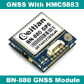 BEITIAN GNSS module GPS GLONASS Dual flight control GPS module compass HMC5883L AMP2.6/PIX4/PIXHAWK,BN-880