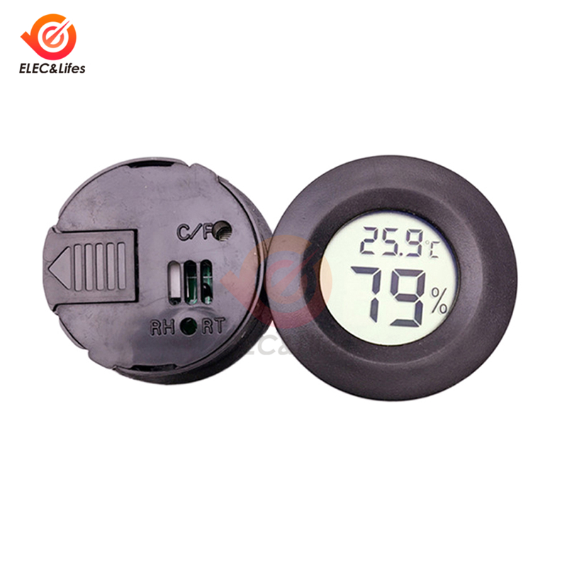 Mini Indoor Outdoor Thermometer Hygrometer LCD Digital Temperature Humidity Sensor meter Gauge Instruments