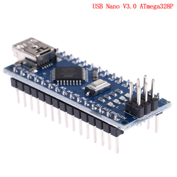 1Pc Mini USB Nano V3.0 Atmega328p CH340G Micro-Controller Board For Arduino Instrument Parts Accessories