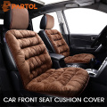 Universal Car Front Seat Cushion Breathable Auto Seat Pad Protector Winter Warm Automobile Seat Mat Interior Accessories