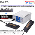 PPD 120L Desoldering Rework Station Heating Platform CPU IC Chips A8 A9 A10 A11 Remove Welding Platform for iPhone x / 8/ 7