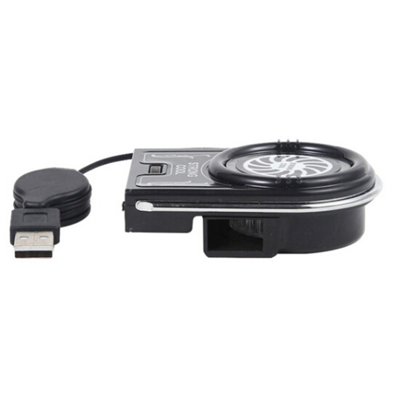 Flexible External Mini Vacuum Strong Cool Air Extract USB Notebook Laptop Cooling Cooler Fan Pad for Notebook Laptop Computer