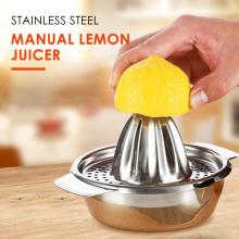 Multifunction Kitchen Mini Juicer Handhold Orange Lemon Juice Maker Stainless Steel Manual Squeezer Press Squeezer Citrus Juicer