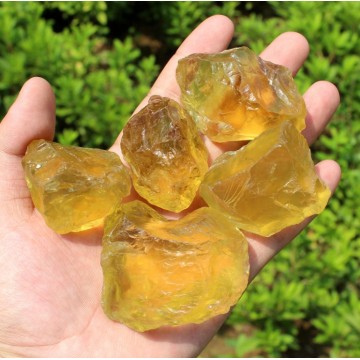 100g Natural Brazillian Topaz Stones Quartz Crystal cuarzo piedra for Crafts Citrine Crystal Rough Mineral Specimens Crystals